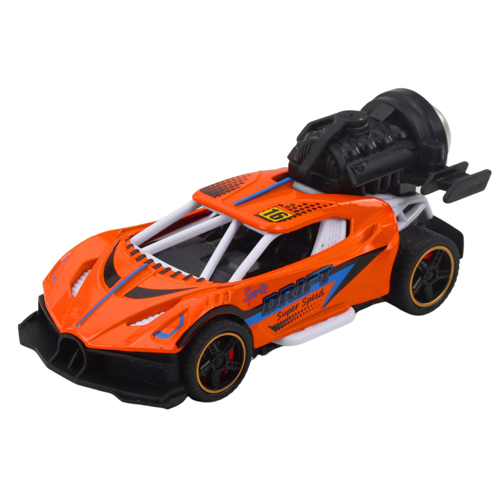 Sportinis automobilis su šviesų, garso ir dūmų efektais 1