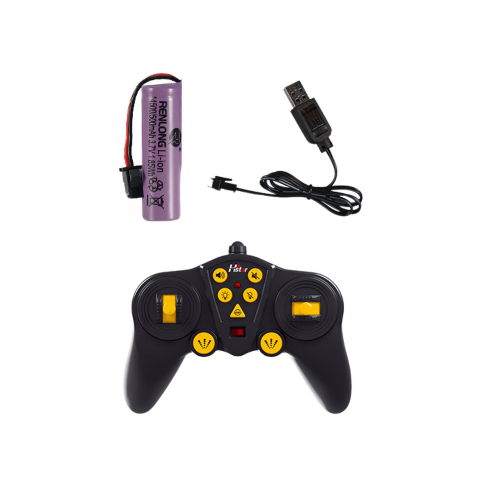 Remote controlled crane hook rc 2.4g 9ch yellow