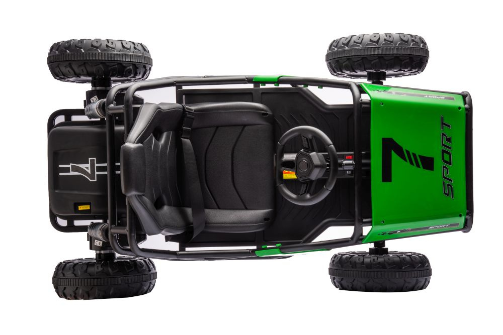 Akumuliatorinis buggy a8812 žalias 24v