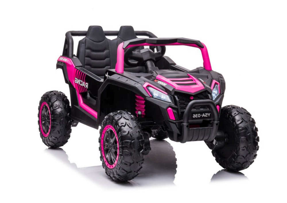 Akumuliatorinis automobilis vaikams ysa036 rožinis 4x4