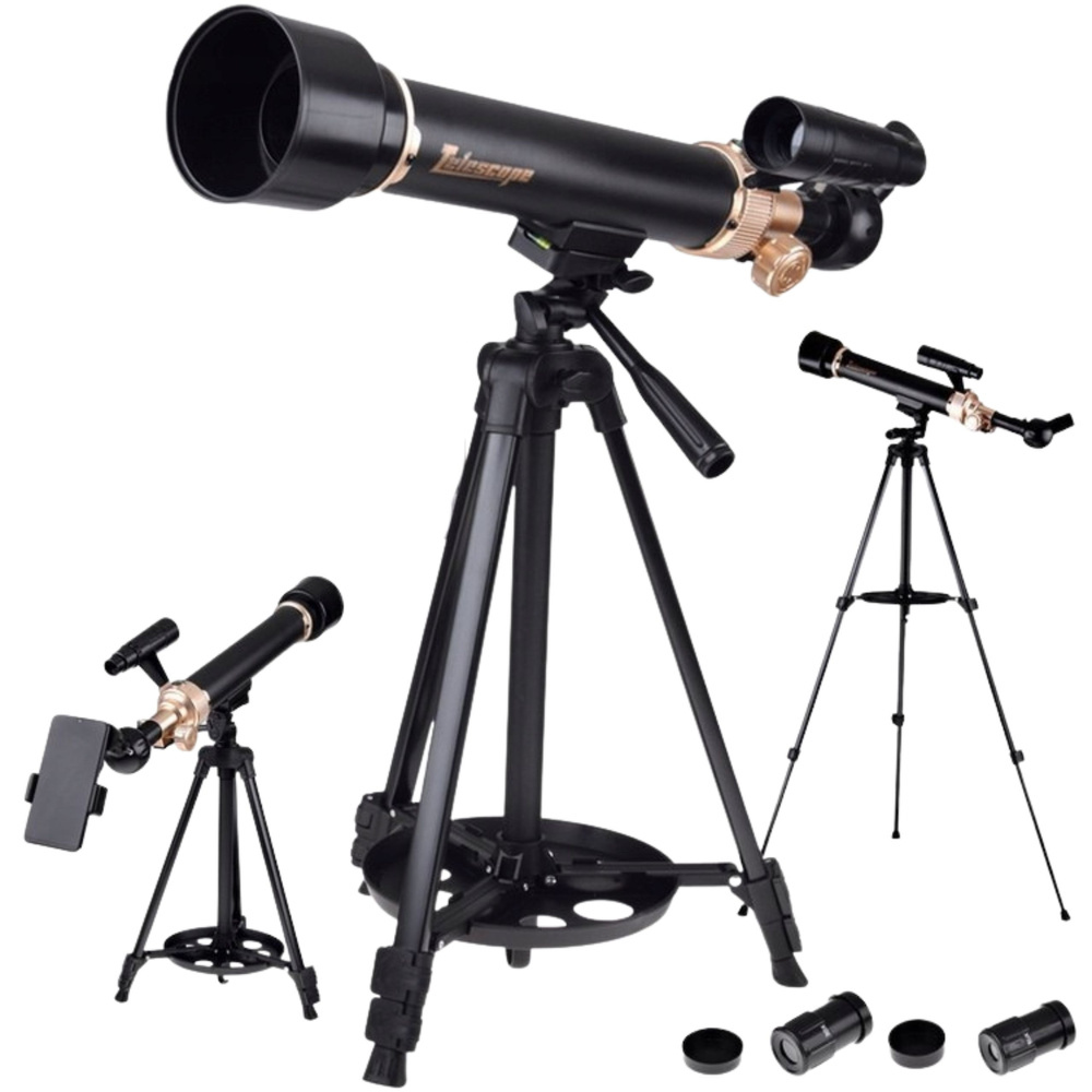 Astronominis teleskopas 50x115 mm su trikojais 3