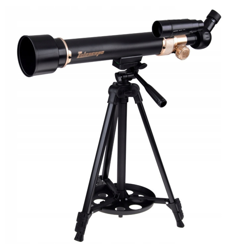 Astronominis teleskopas 50x115 mm su trikojais