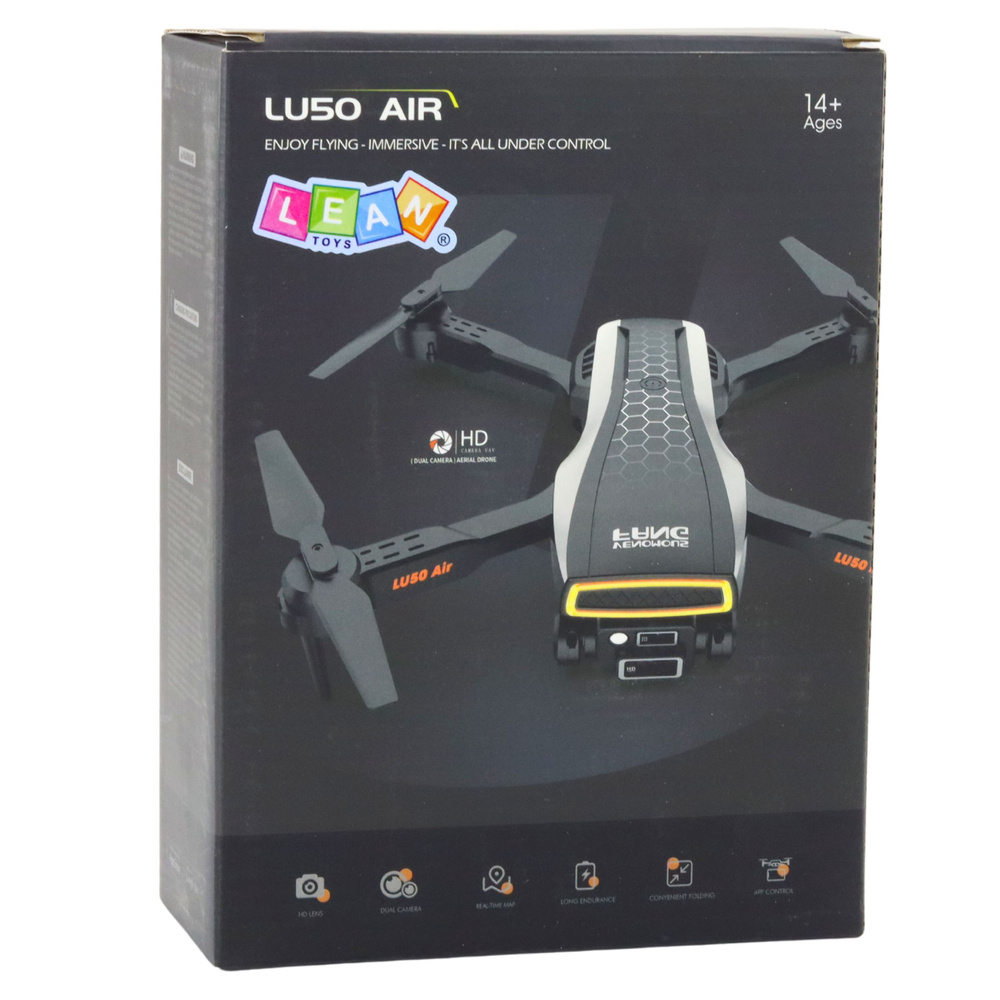 Sulankstomas dronas su dviguba kamera lu50 air
