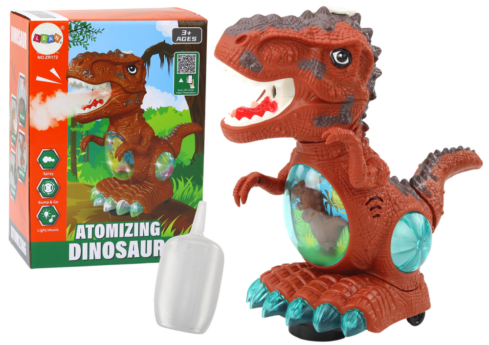 Šokantis žaislinis dinozauras lean toys