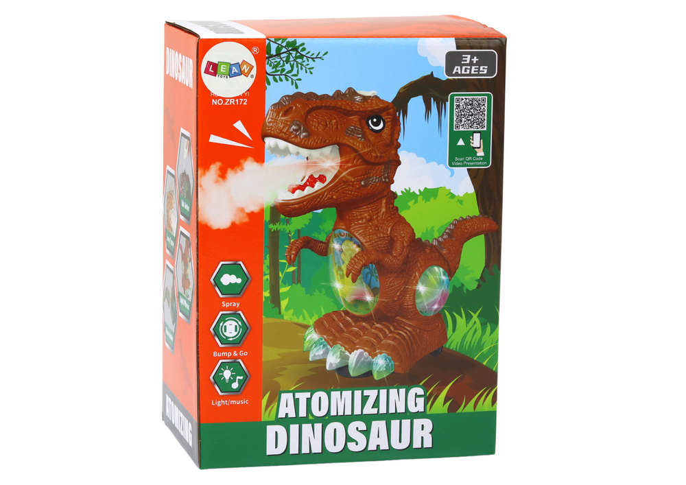 Šokantis žaislinis dinozauras lean toys