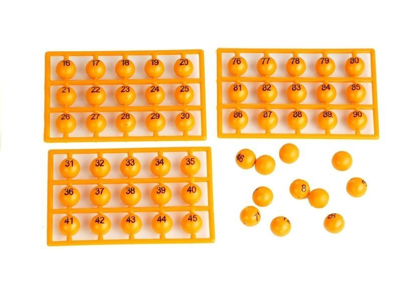 Bingo lotto šeimos žaidimas su loterijos mašina