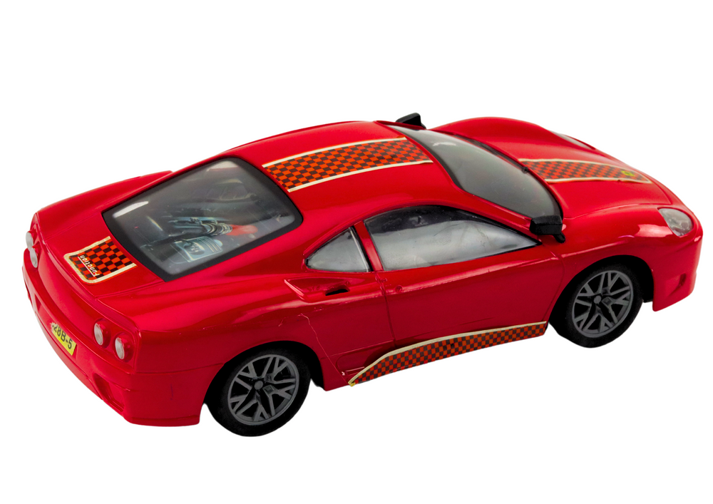 Nuotolinio valdymo sportinis automobilis 1:16, raudonas