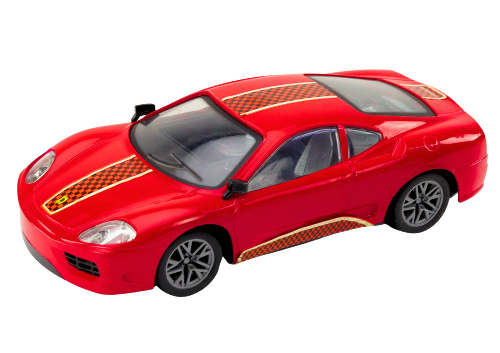 Nuotolinio valdymo sportinis automobilis 1:16, raudonas