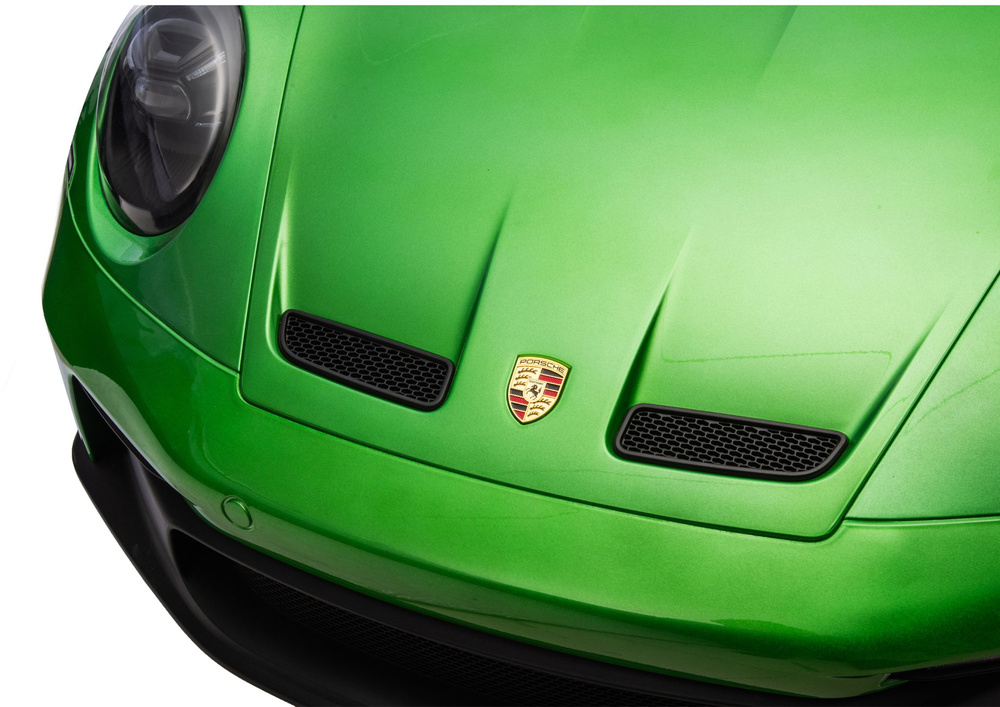 Vaikiškas elektromobilis porsche gt3 dk-p911, žalias