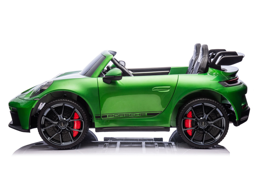 Vaikiškas elektromobilis porsche gt3 dk-p911, žalias