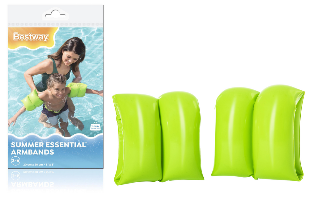 Žalios pripučiamas rankovės bestway, 20 cm
