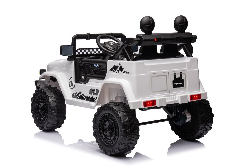 Dvivietis elektromobilis toyota fj lean cars, baltas