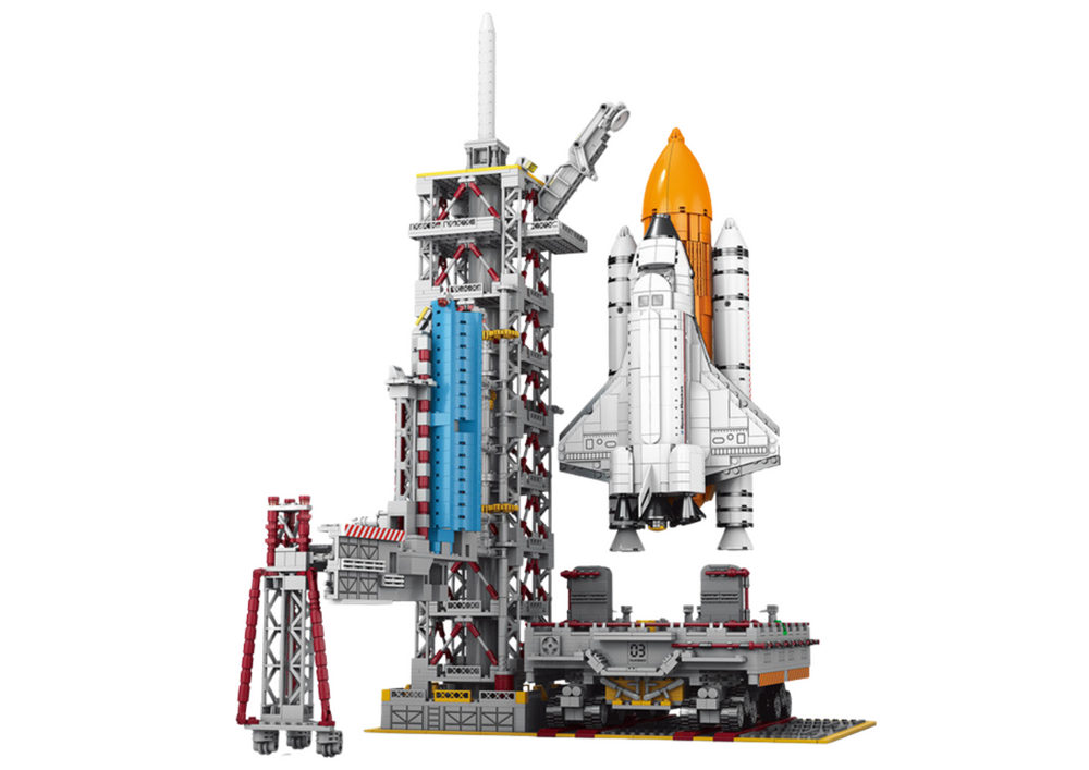 Konstruktoriaus rinkinys kosminė stotis su raketomis, 4392 dalys