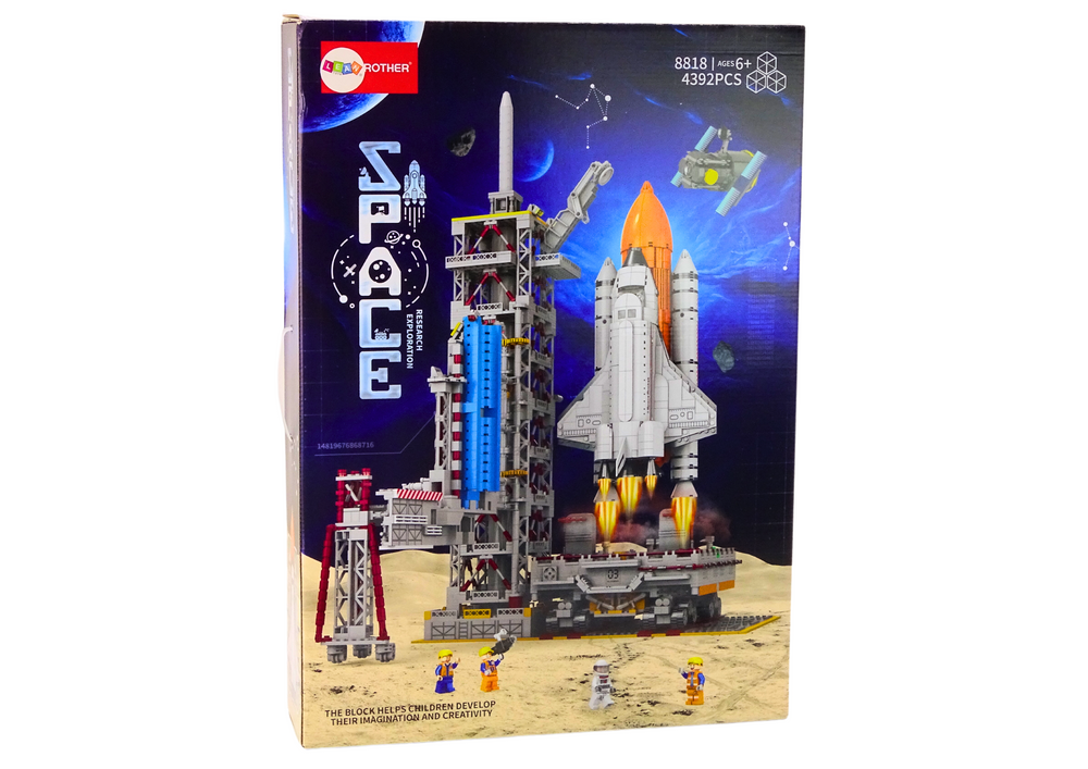 Konstruktoriaus rinkinys kosminė stotis su raketomis, 4392 dalys