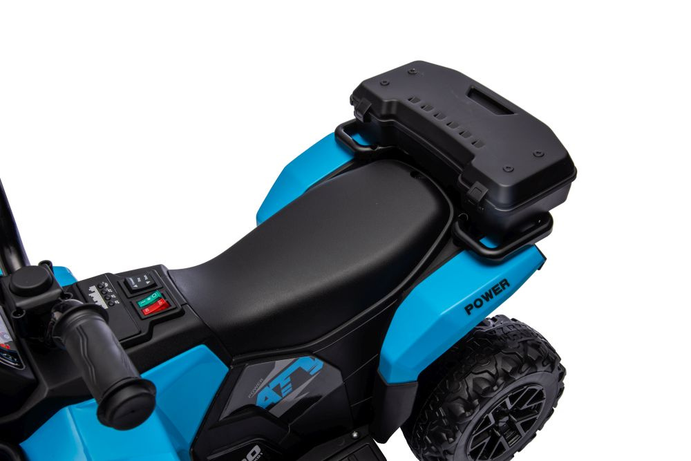 Vaikiškas elektrinis keturratis lean cars gts1155, mėlynas, 6v