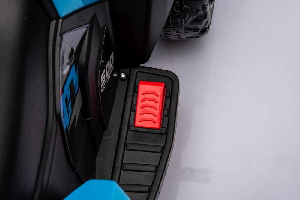 Vaikiškas elektrinis keturratis lean cars gts1155, mėlynas, 6v