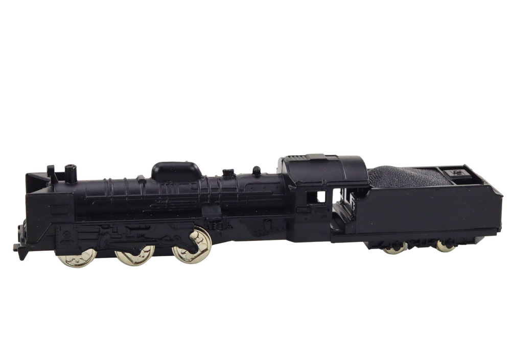 Kolekcinis traukinio modelis 1:48 metalinis juodas
