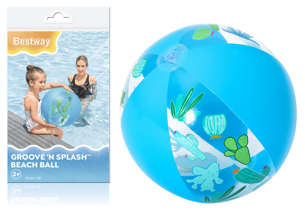 Pripučiamas mėlynas kamuolys 51 cm bestway