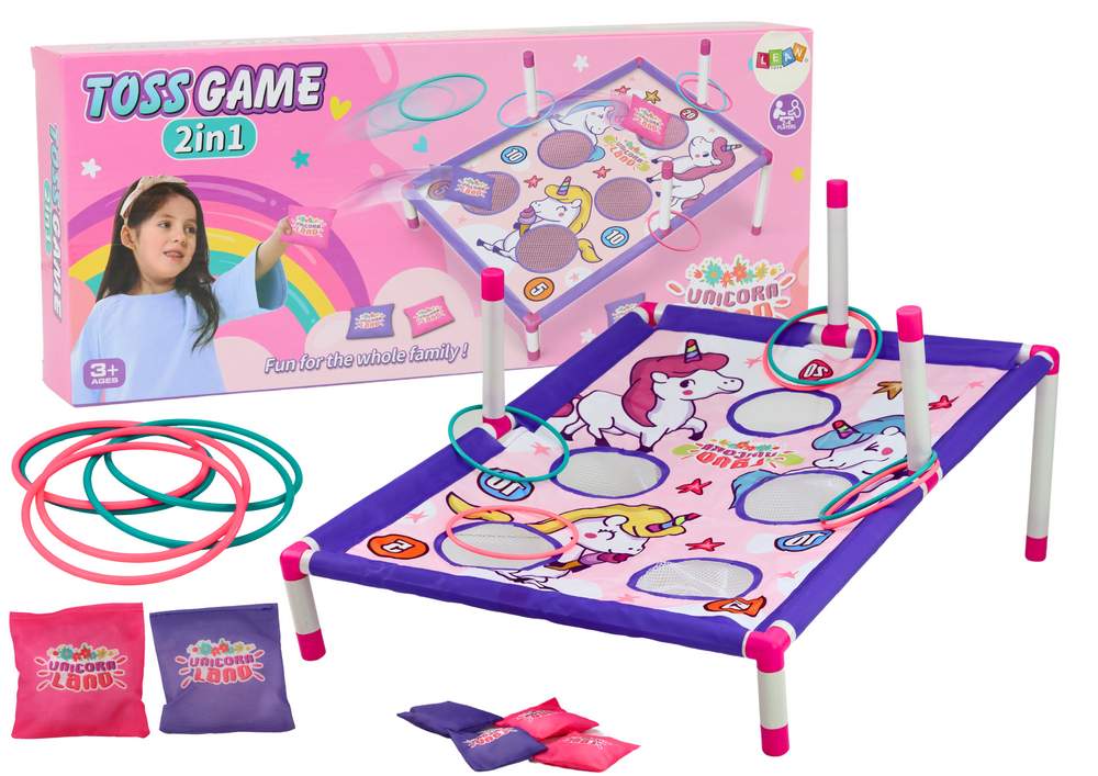 Arkadinis taiklumo žaidimas Lean Toys Lankų mėtymas