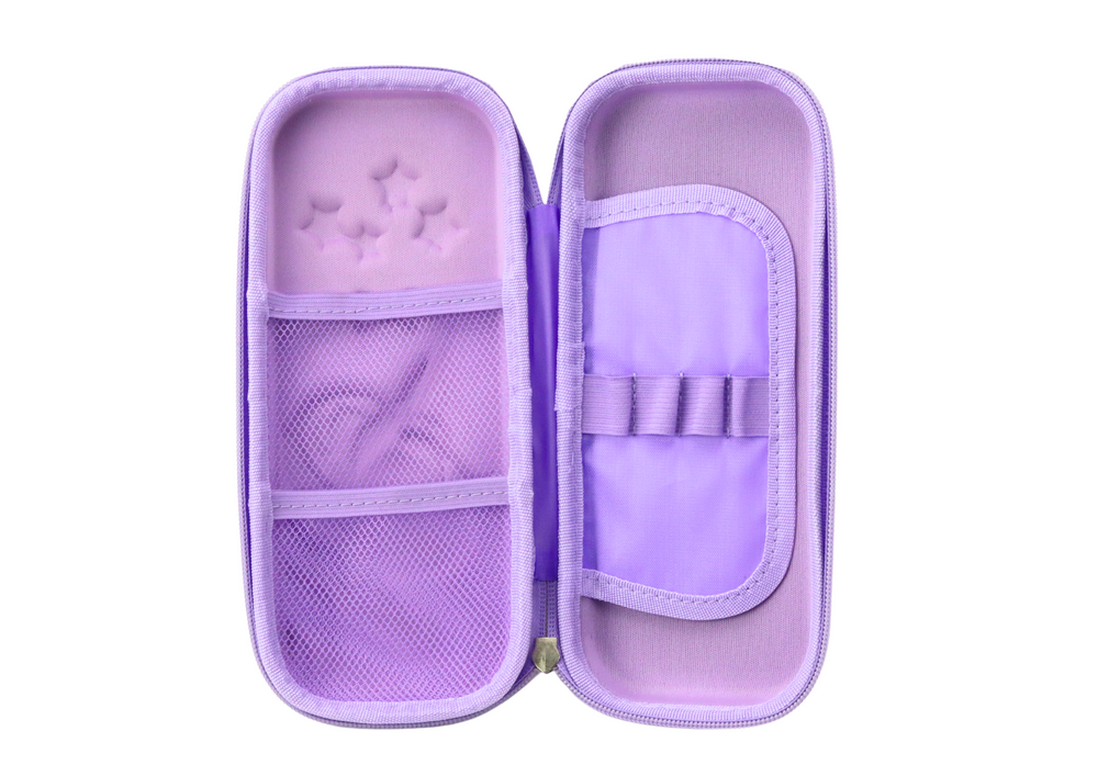 3d vienaragio pieštukinė, violetinė, 23x10x5 cm