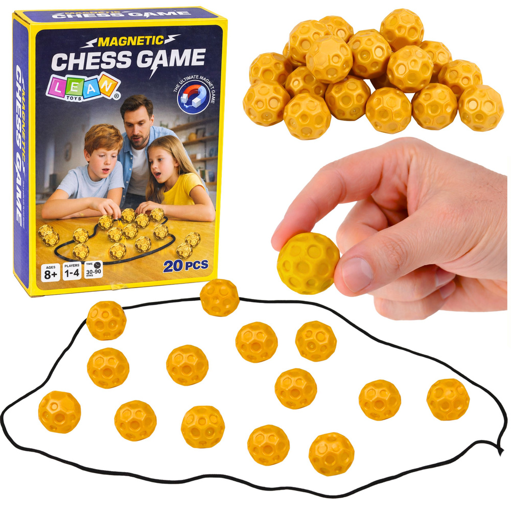 Magnetinis loginis žaidimas 20 dalių