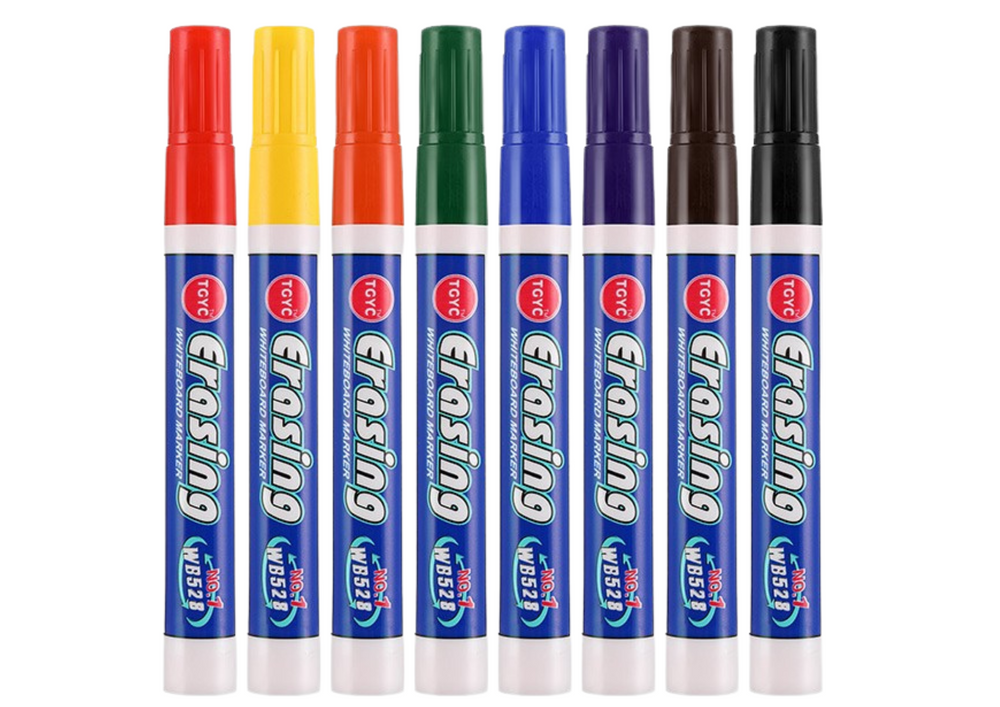 8 Spalvų Rašymo Lentų Žymeklių Rinkinys