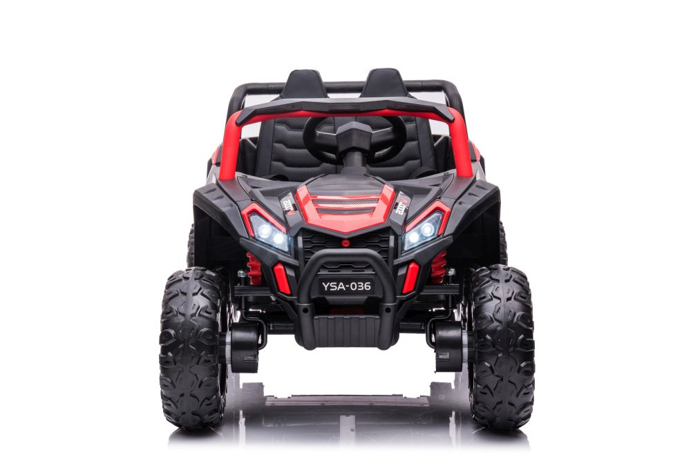 Elektrinis visureigis vaikams lean cars ysa036 4x4, raudonas