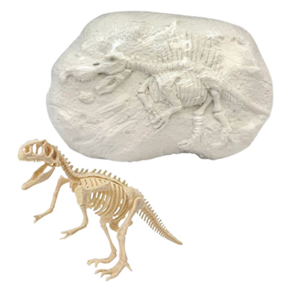 Mažojo paleontologo rinkinys su dinozauro griaučiais