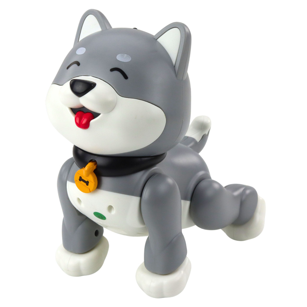 Interaktyvus husky robotukas su nuotoliniu valdymu 1