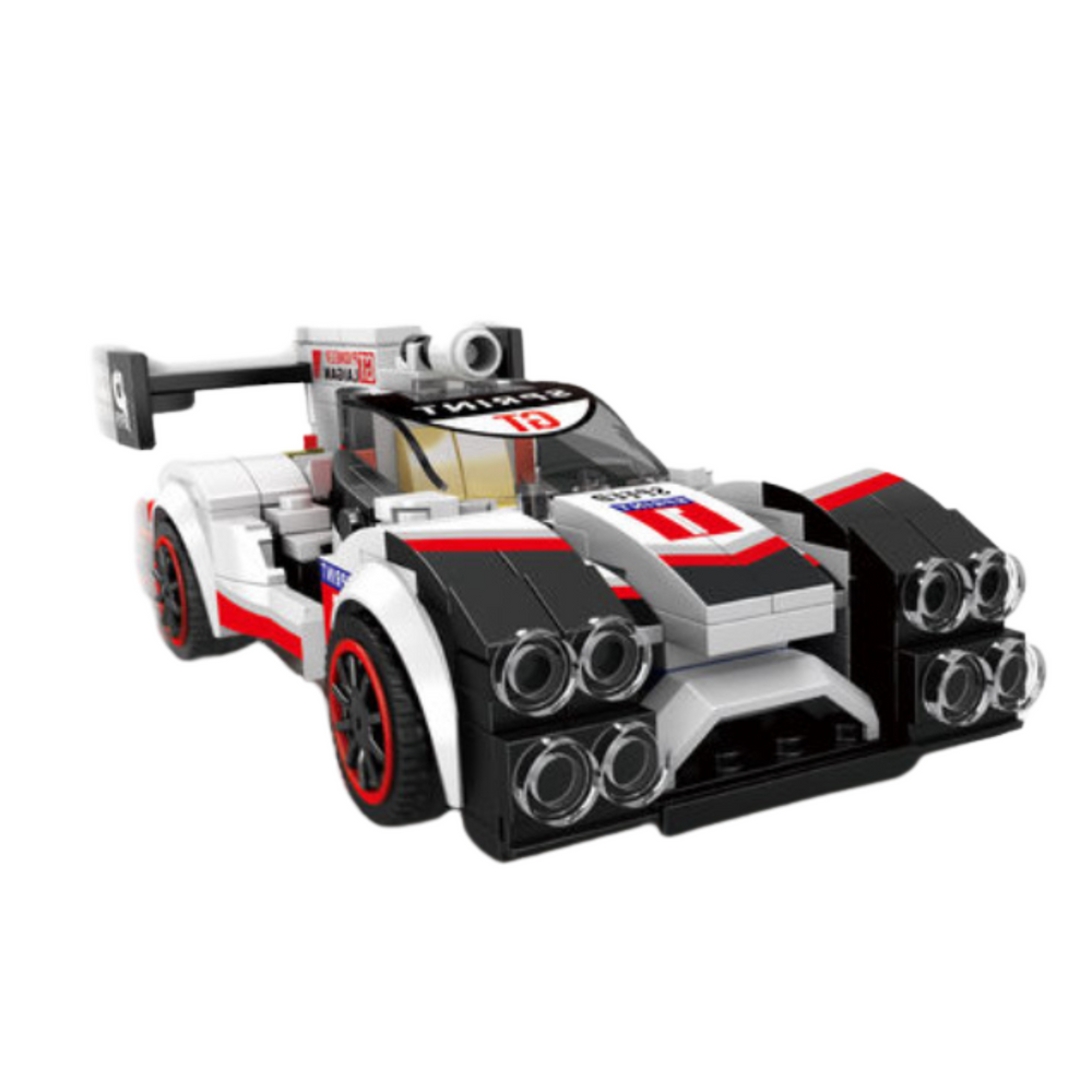 Konstruktorius automobilis ir robotas 2in1 341 det. 2