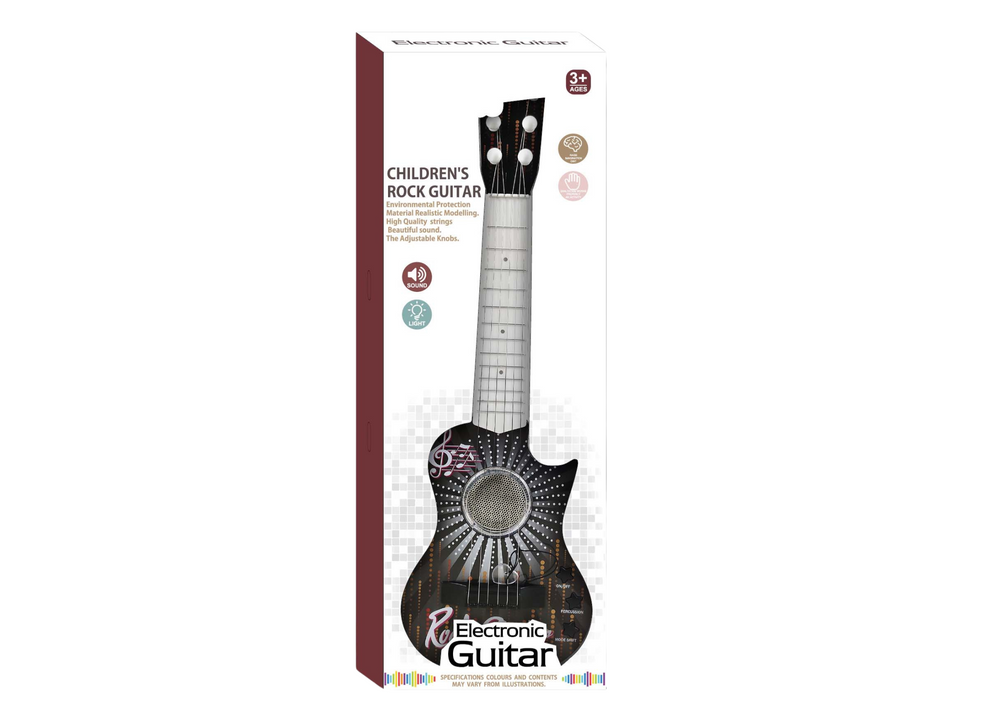 Vaikiška elektrinė gitara su šviesomis ir garsais