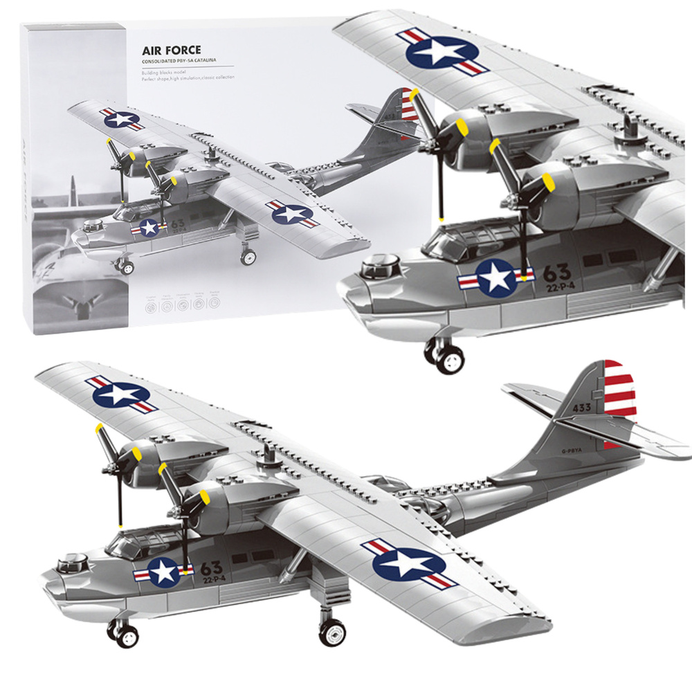 Konstrukcinis lėktuvas iš kaladėlių – pby-5a catalina, 364 det.