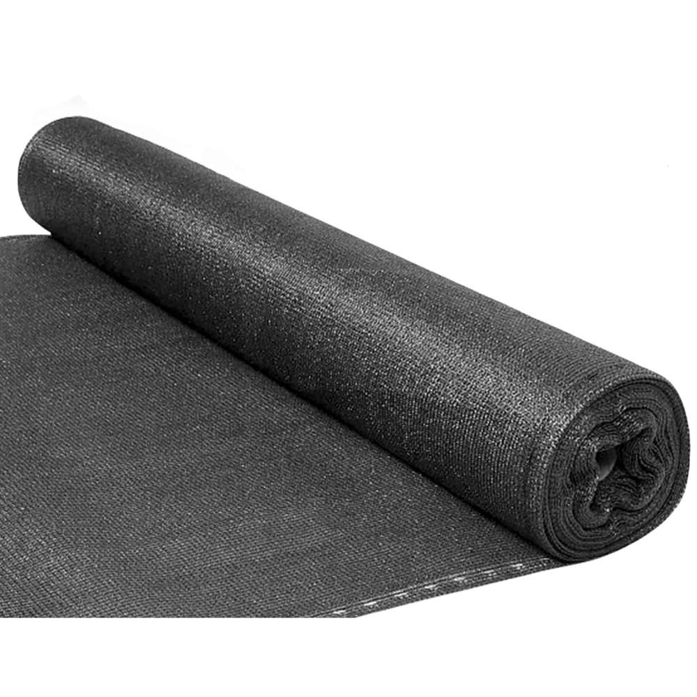 Tinklinė uždanga tvorai, balkonui, 1.5 x 25 m, 140 g/m², pilka