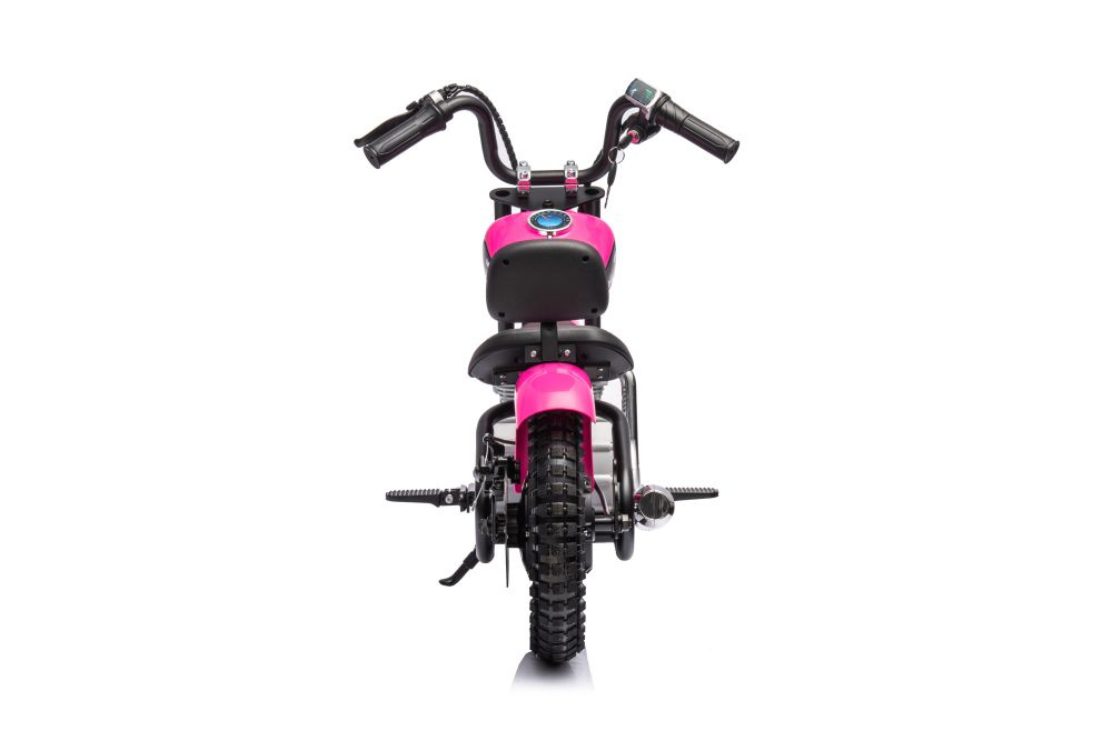 Akumuliatorinis motociklas a9902 36v rožinis