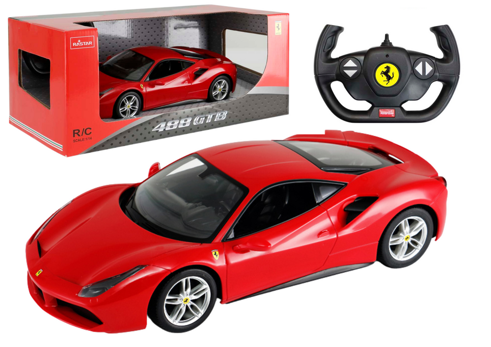 Rastar Nuotoliniu Būdu Valdomas Ferrari 488 Gtb Automobilis