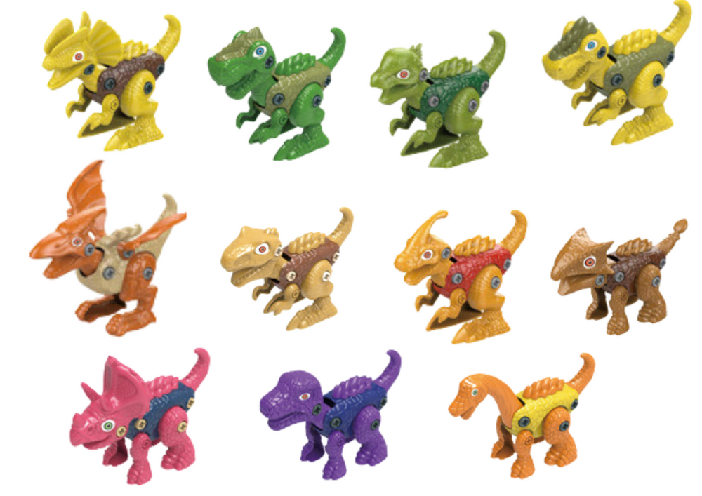Dinosaurų kiaušinių rinkinys lean toys, 12 vnt.