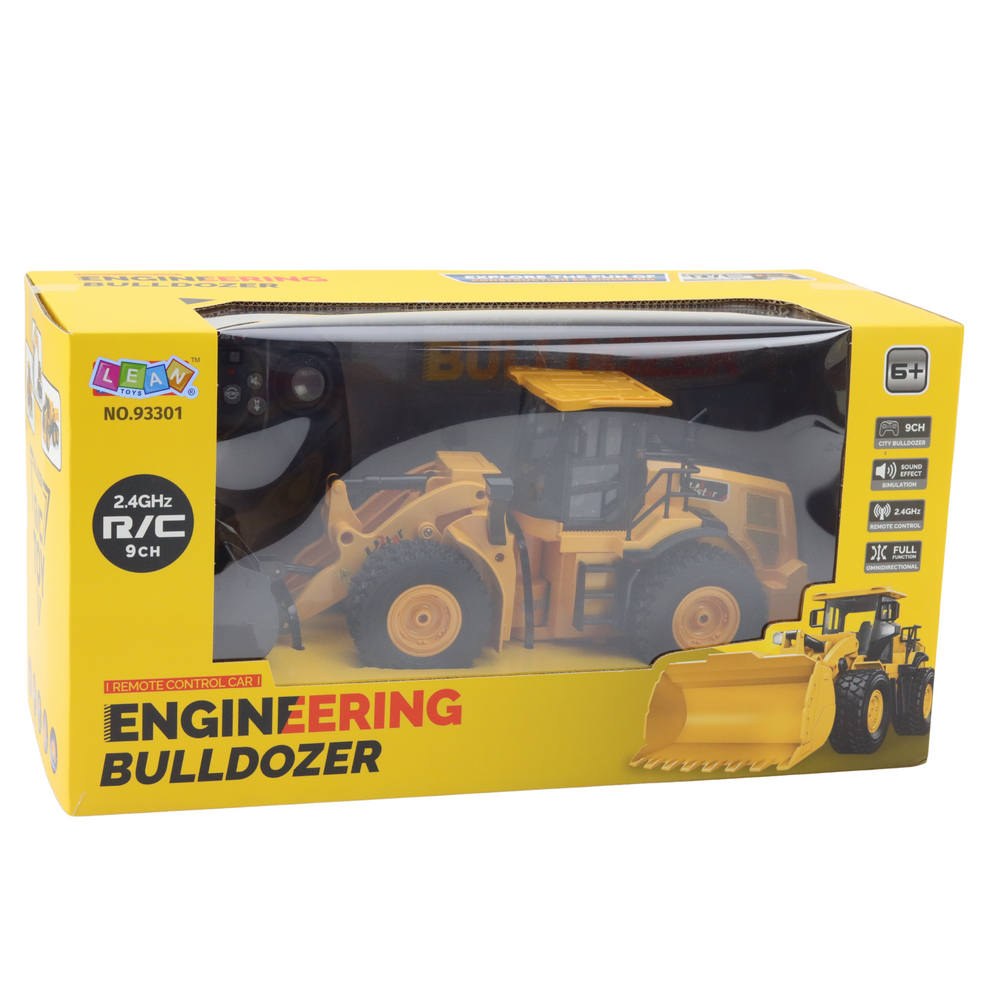 Nuotoliniu būdu valdomas rc buldozeris rc 2.4g 6ch