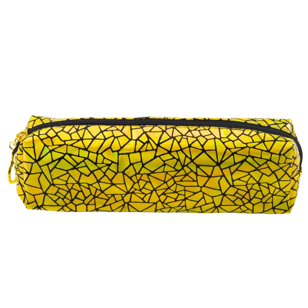 Auksinis holografinis penalas, 20x6.5 cm