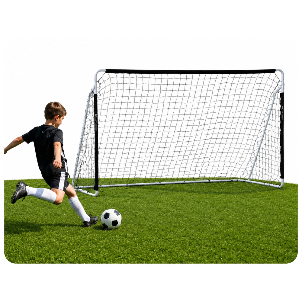 Futbolo vartai 307 x 209 x 125 cm