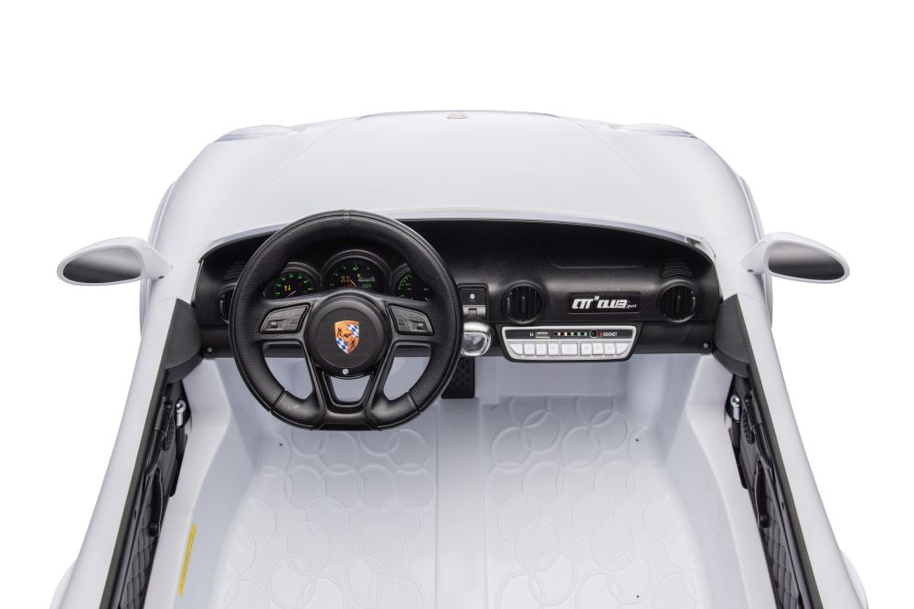 Akumuliatorinis automobilis vaikams s322 baltas 4x4