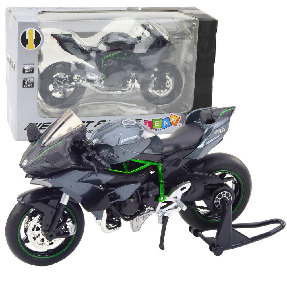 Metalinis sportinio motociklo modelis 1:12