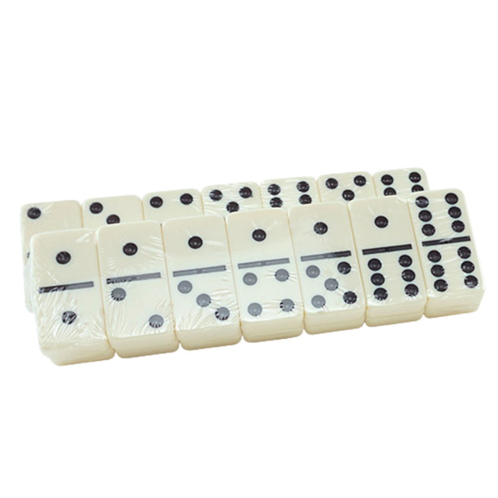 Domino žaidimas, 28 dalys, plastikinė dėžutė
