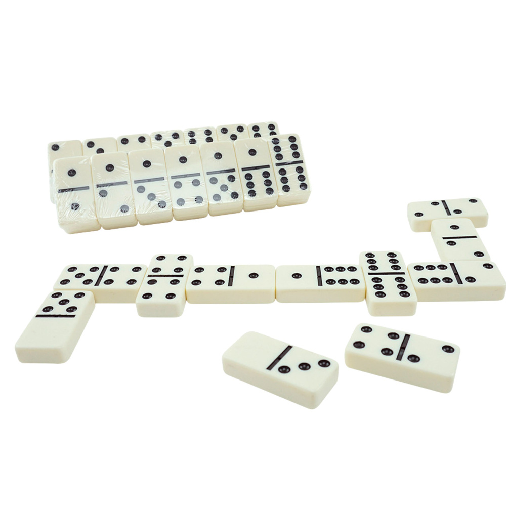 Domino žaidimas, 28 dalys, plastikinė dėžutė