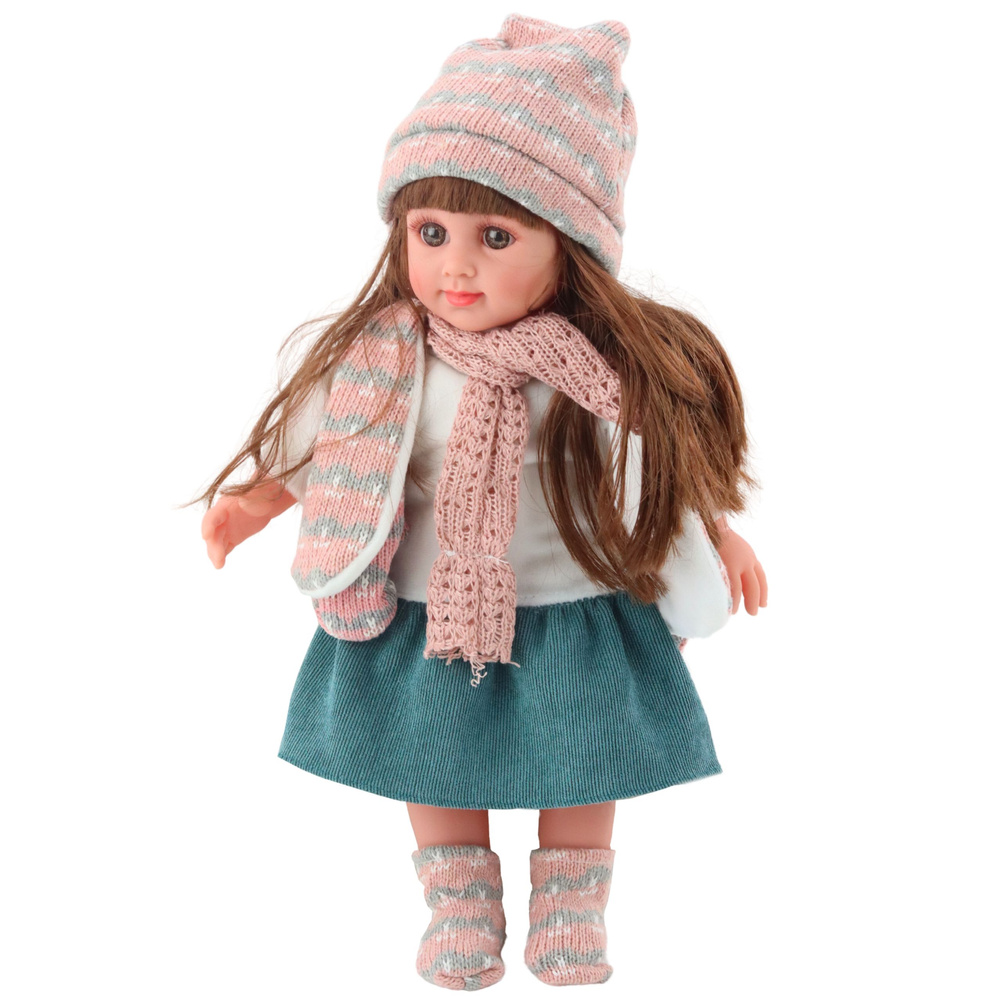 Lėlė sweet angel žiemos aprangoje, 36 cm 2