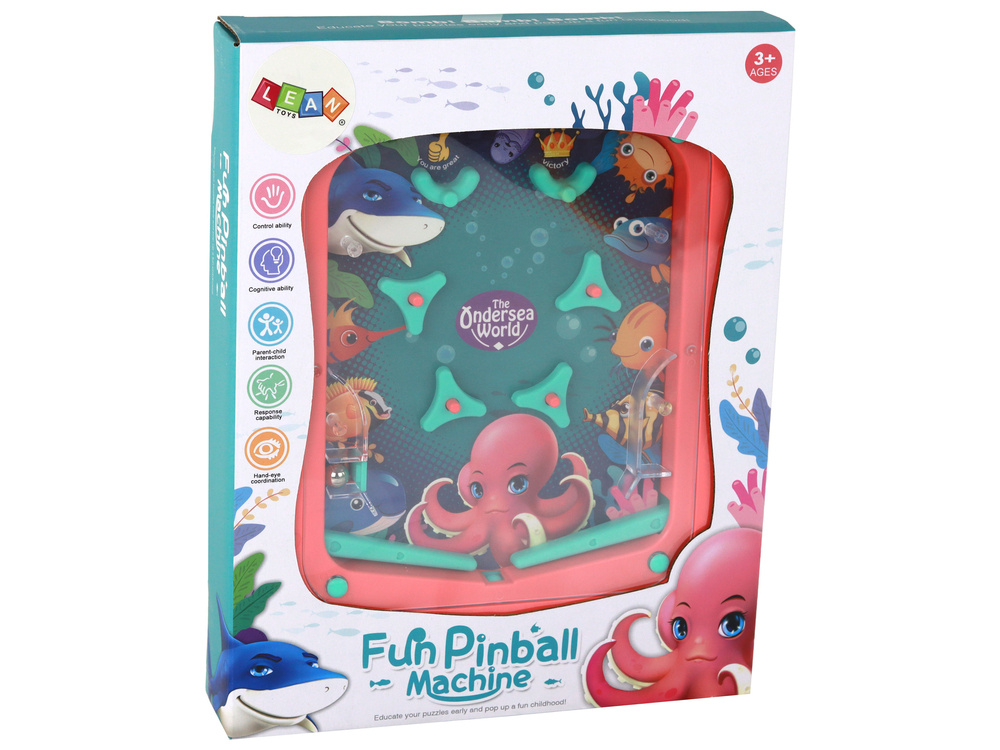 Arkadinis žaidimas Mini Pinball Lean Toys