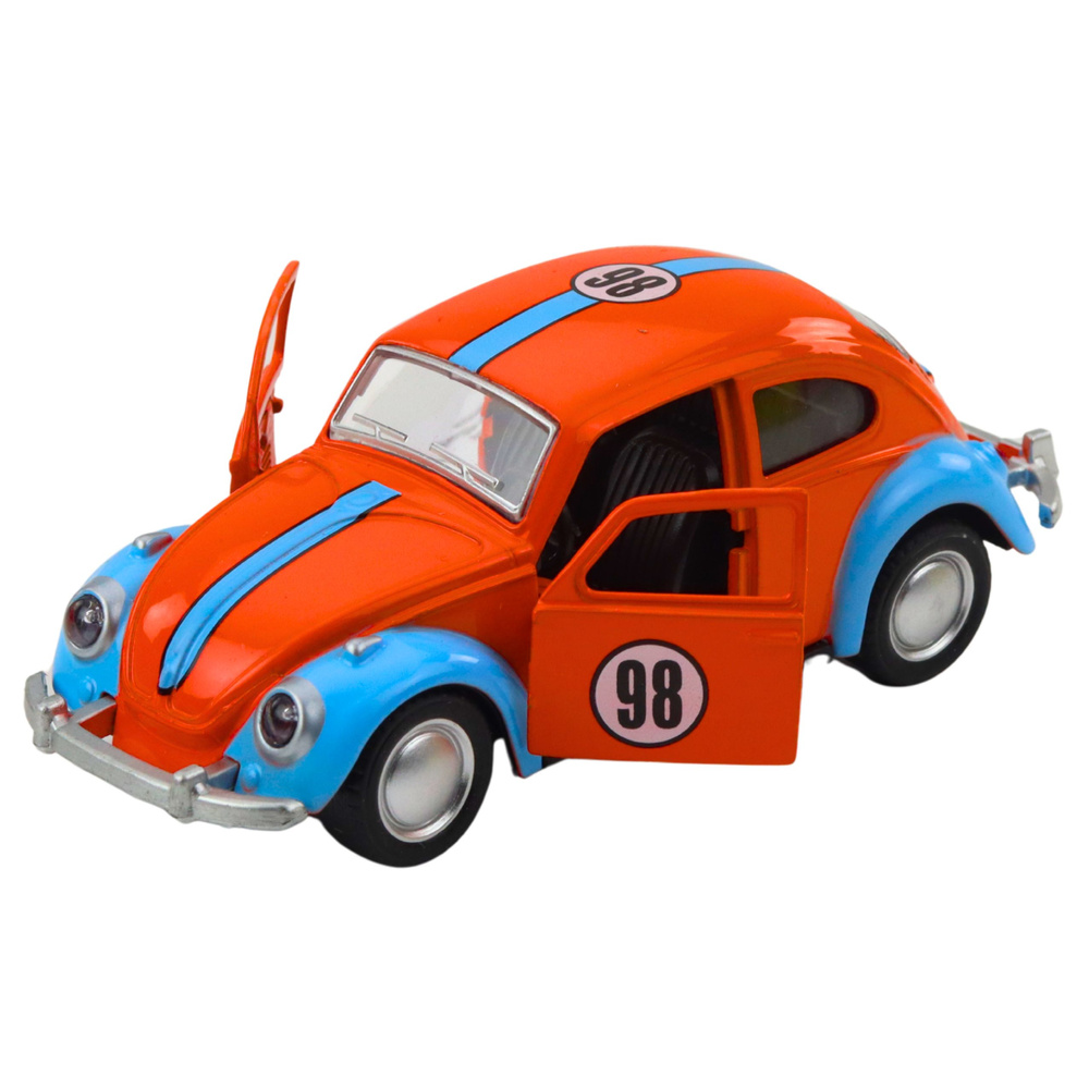 Klasikinis metalinis automobilis su atgaline pavara ir atidaromomis durimis 1