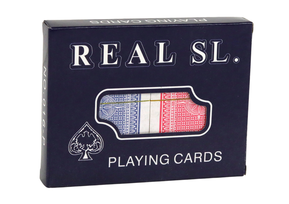 Kortų kaladės real sl playing cards, en