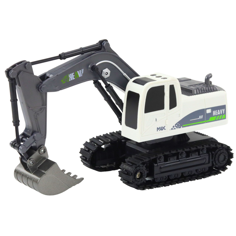 Nuotoliniu būdu valdomas ekskavatorius heavy truck 1:24 su šviesomis ir garsais 1