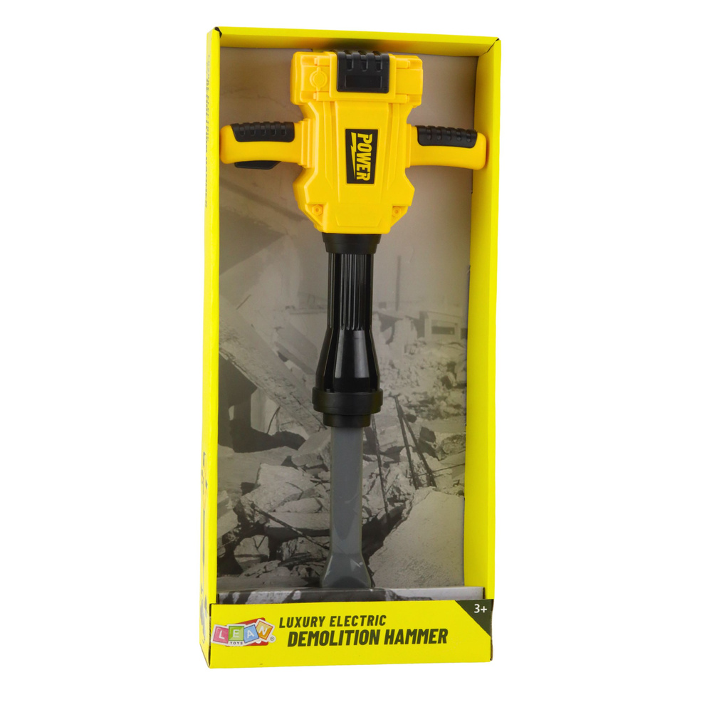 Vaikiškas demontavimo plaktukas su šviesos, garso ir vibracijos efektais, 45.5 cm 2