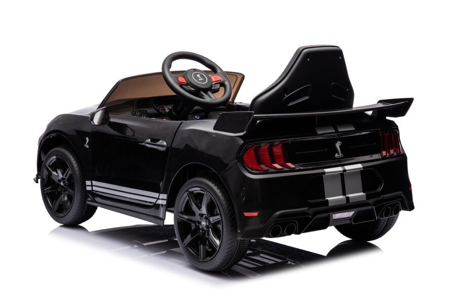 Akumuliatorinis automobilis ford mustang gt500 shelby juodas
